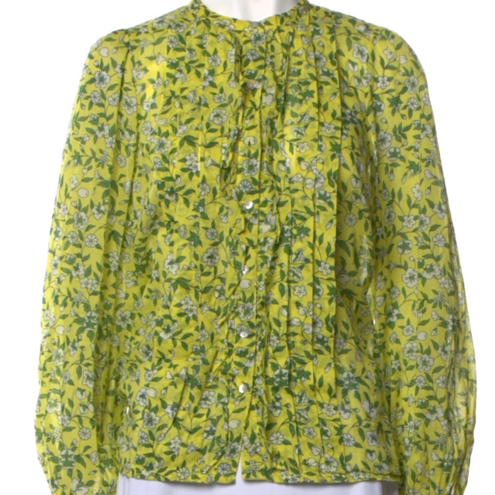 Banjanan Ruffle Floral Blouse